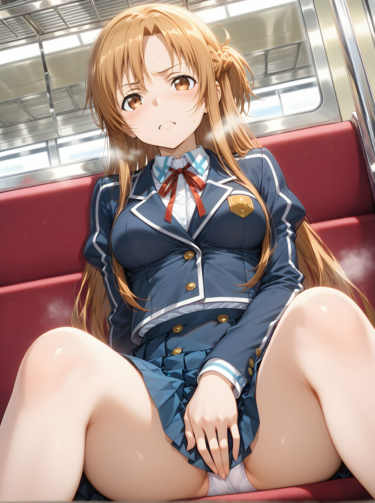 アスナが痴●オジサンに寝取られて孕むまで サンプル1ページ目