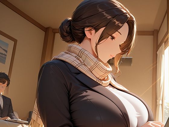 熟女ホテル ハネムーン中の夫を寝とる熟女ホテルスタッフ サンプル2ページ目