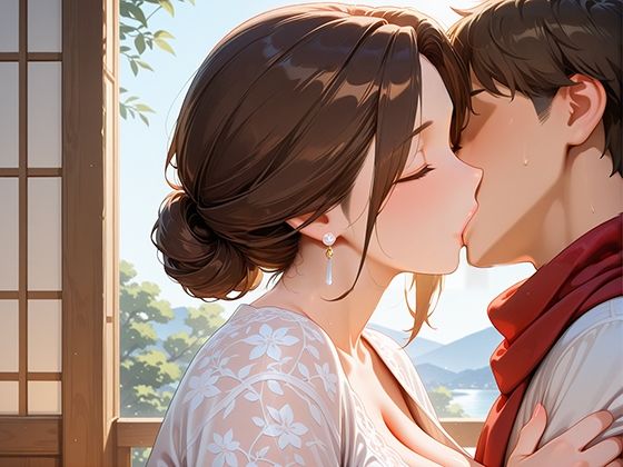熟女ホテル ハネムーン中の夫を寝とる熟女ホテルスタッフ サンプル4ページ目