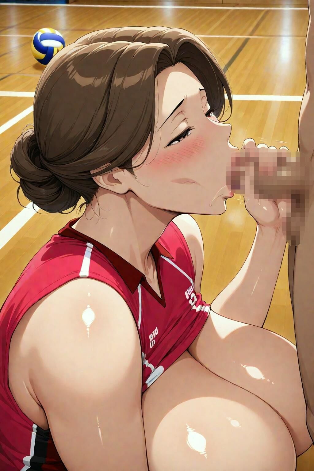 ママさんバレー サンプル2ページ目