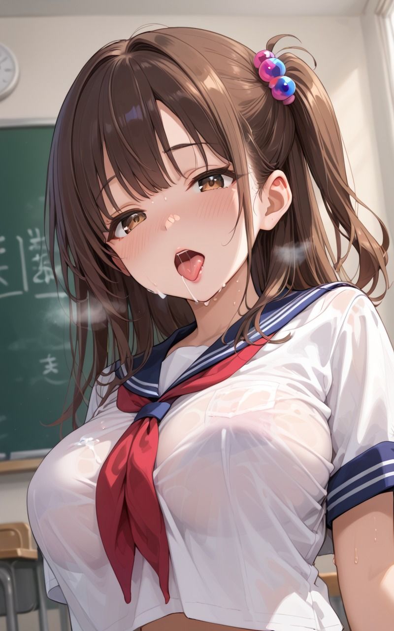 清楚な女子校生の性事情〜私だって気持ちよくなりたい！ サンプル1ページ目