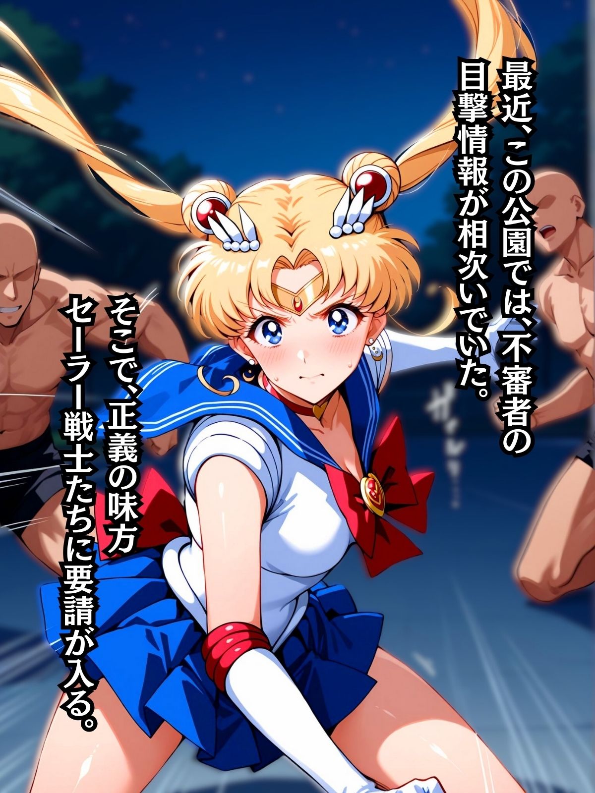 セーラー戦士おじに姦敗 バトルファック vol.1 サンプル1ページ目