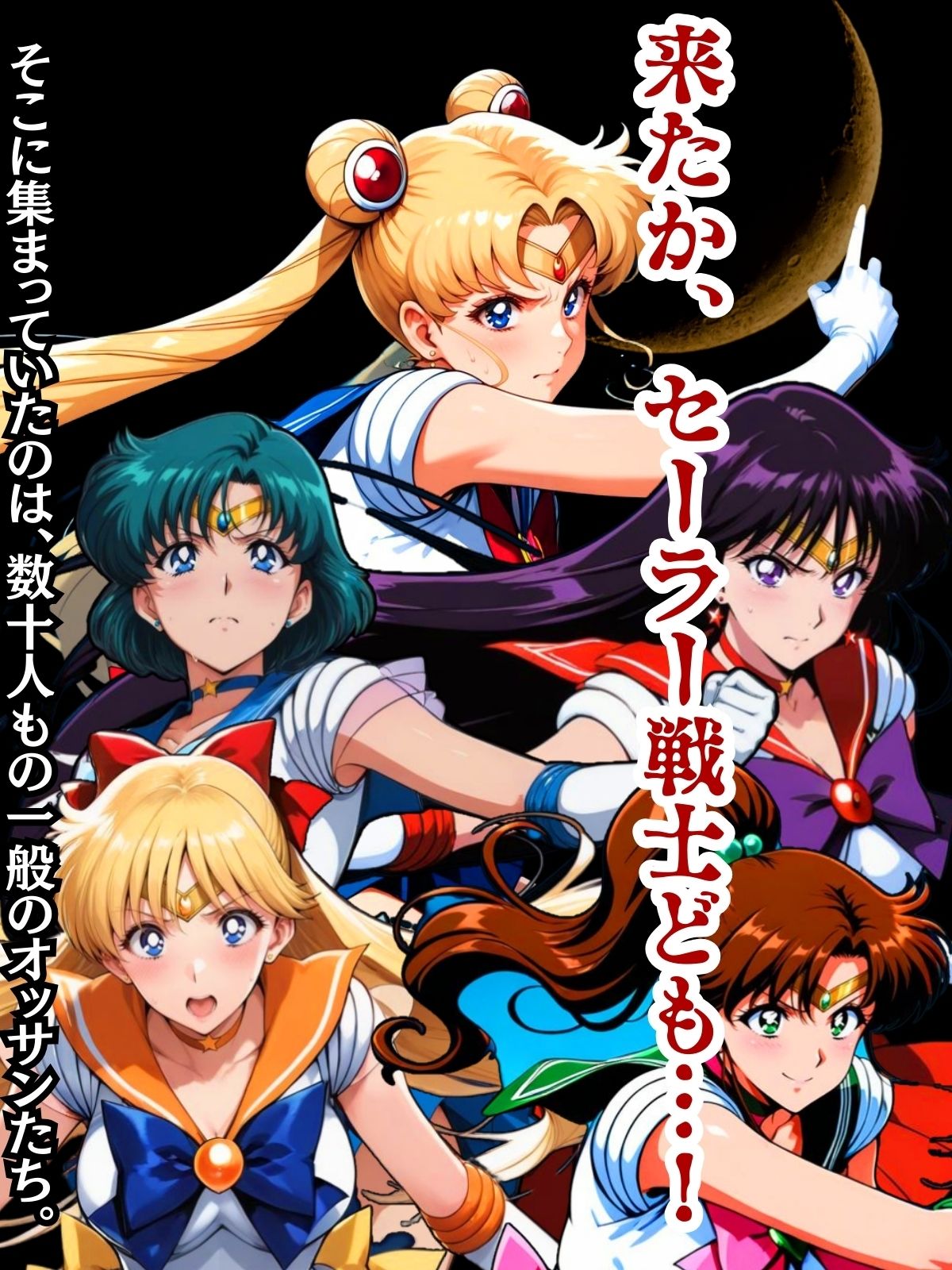 セーラー戦士おじに姦敗 バトルファック vol.1 サンプル2ページ目