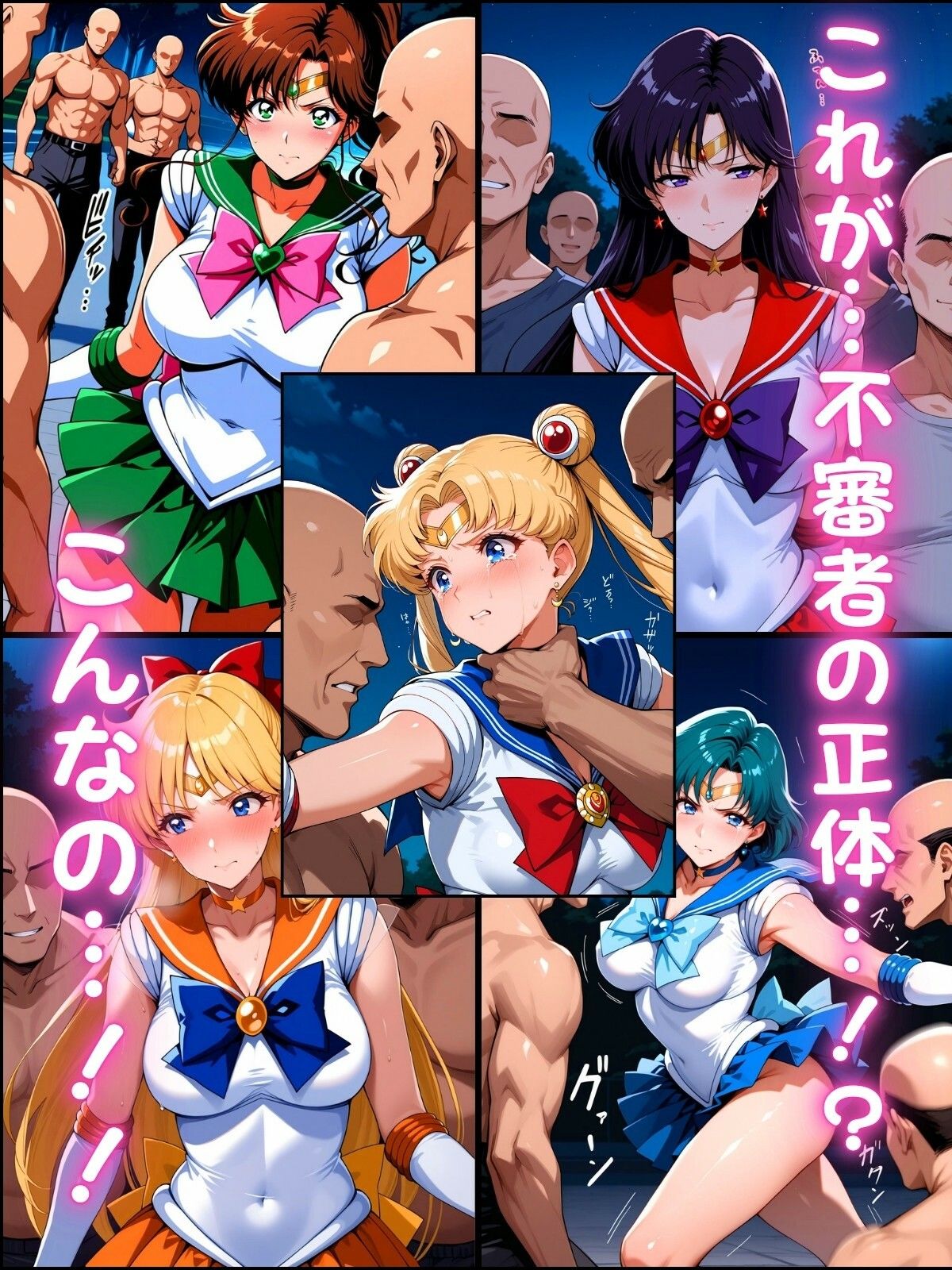 セーラー戦士おじに姦敗 バトルファック vol.1 サンプル3ページ目