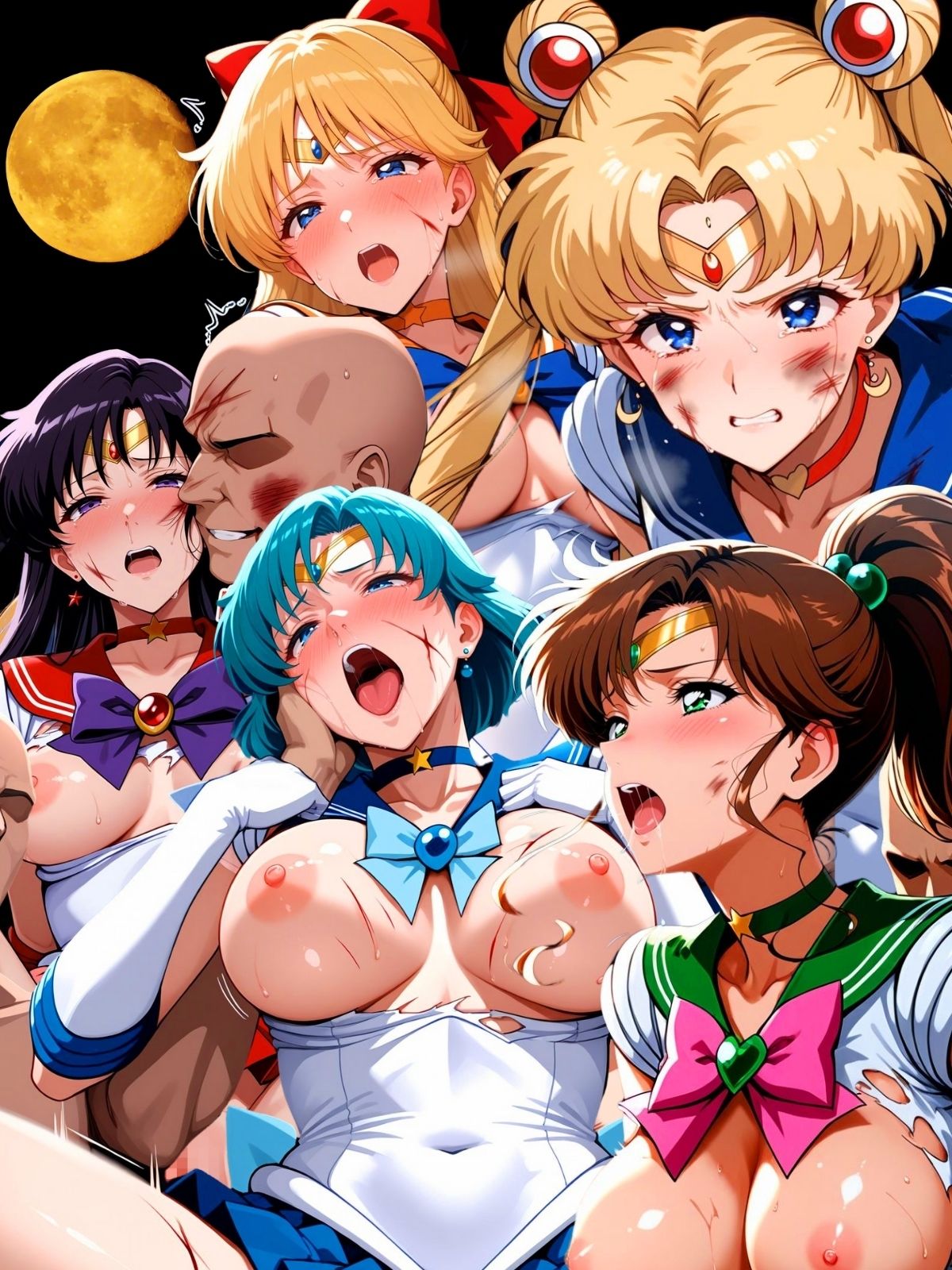 セーラー戦士おじに姦敗 バトルファック vol.1 サンプル10ページ目
