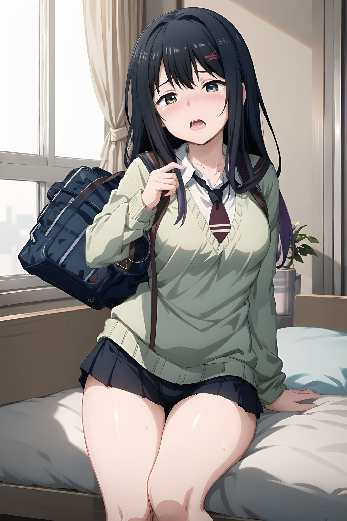 地味っ子少女 サンプル3ページ目