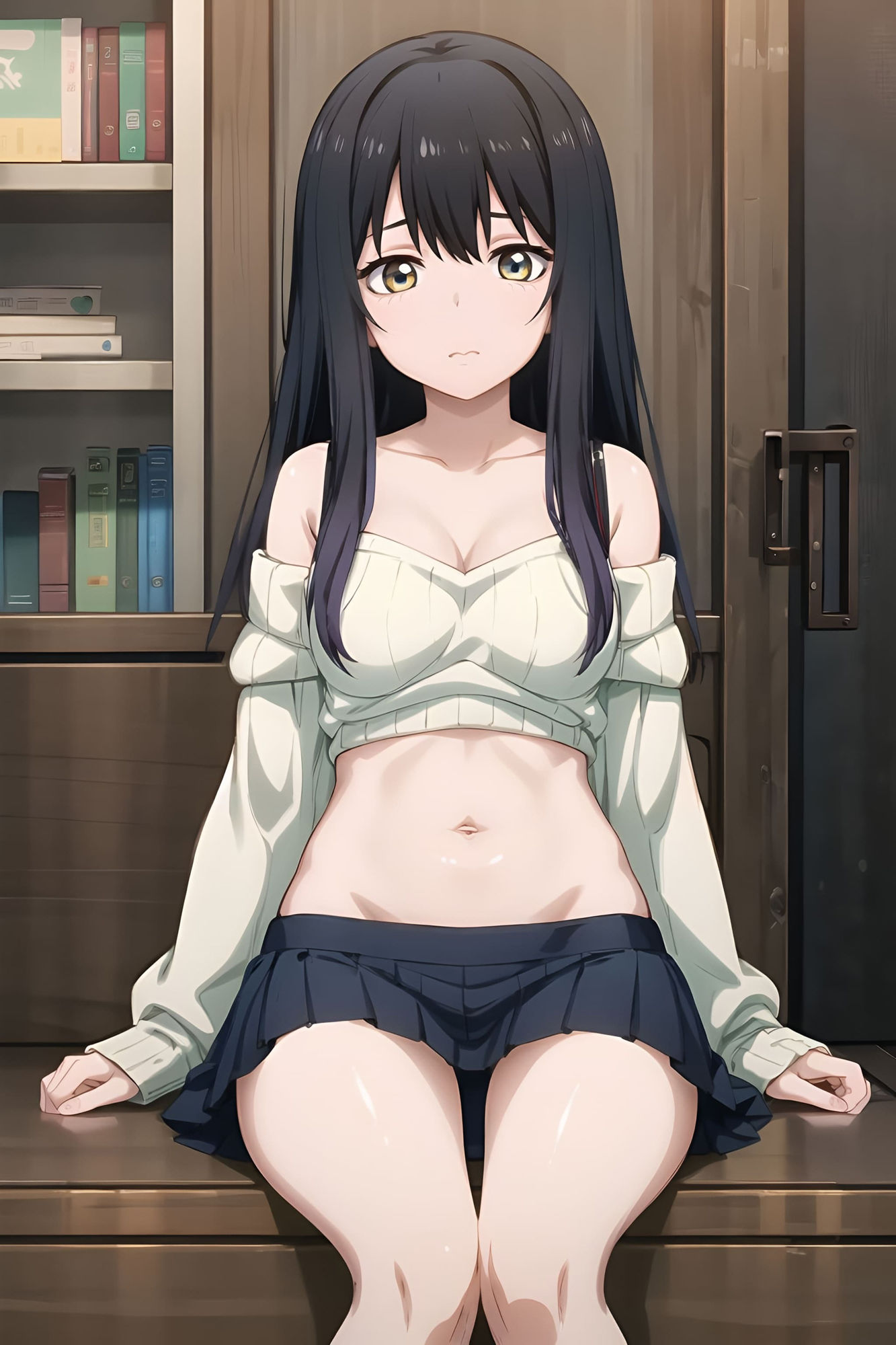 地味っ子少女 サンプル8ページ目