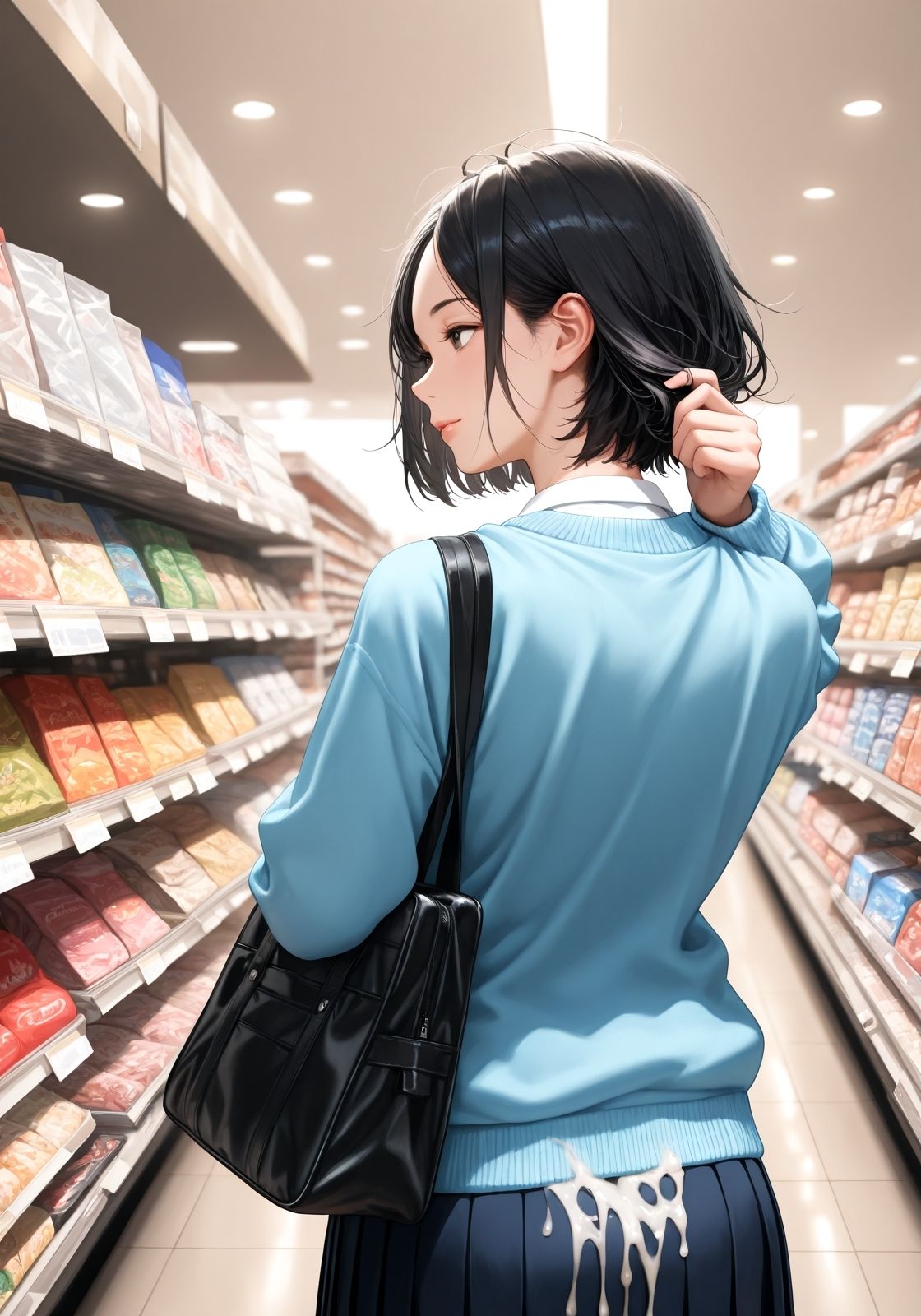 ぶっかけたら、どうするのかな  〜カメラを仕掛けて見てみよう〜 サンプル1ページ目