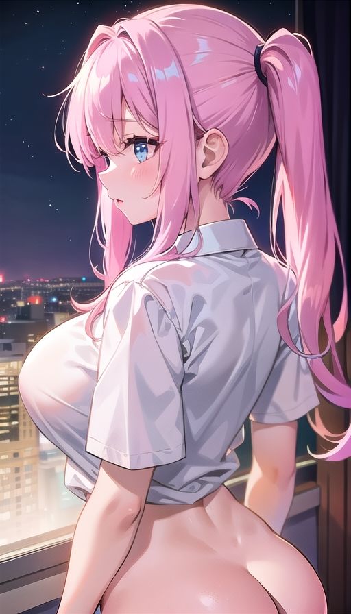 桃色髪巨乳娘ホテル サンプル3ページ目