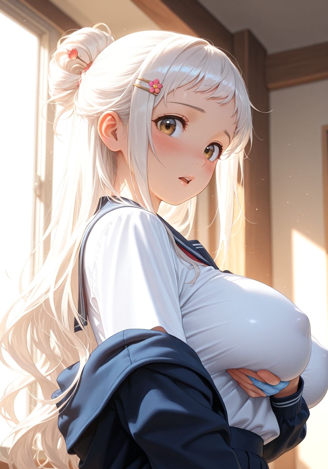 なに・・・？  〜なんか言ってよ・・・〜 サンプル4ページ目