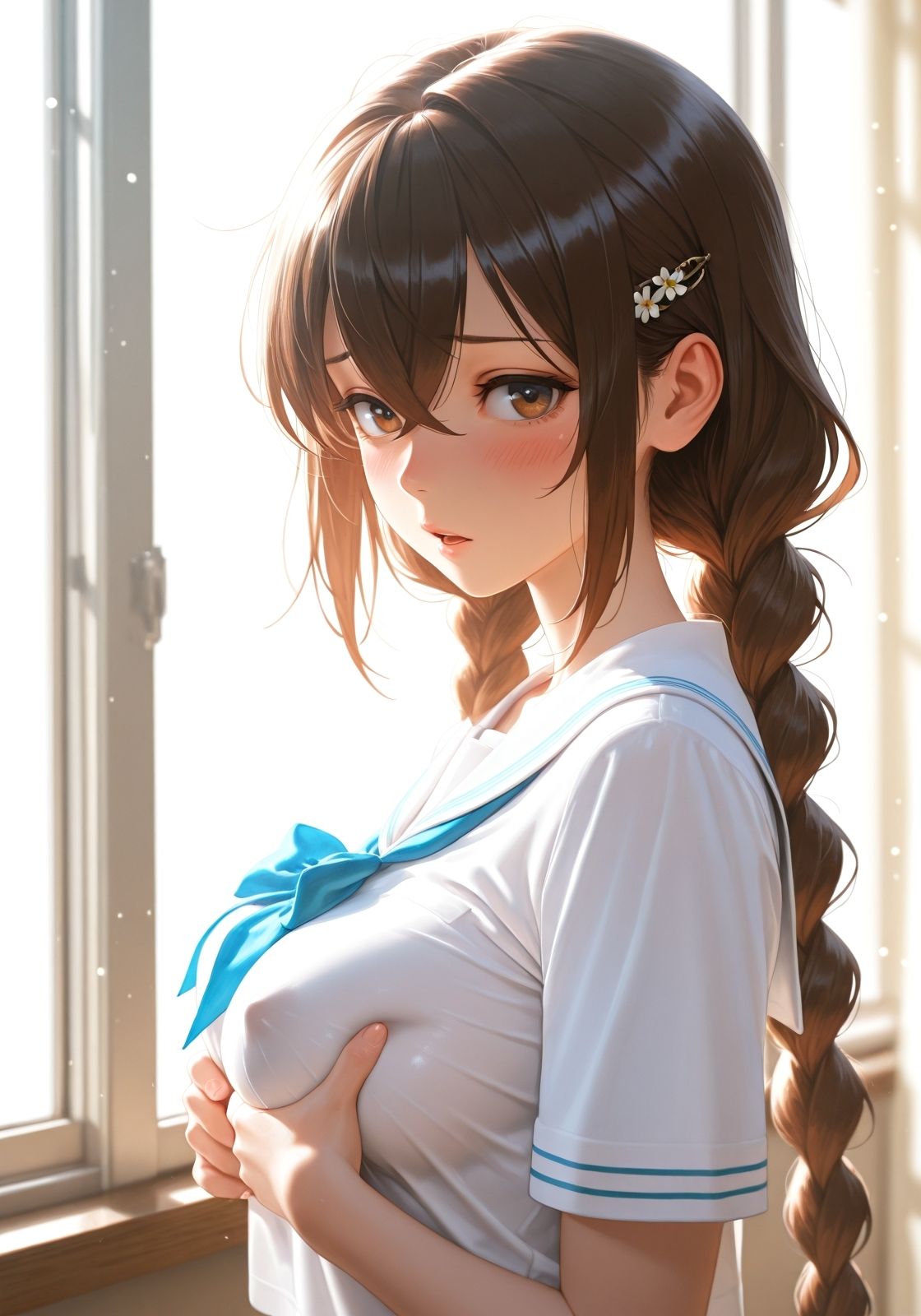 なに・・・？  〜なんか言ってよ・・・〜 サンプル6ページ目