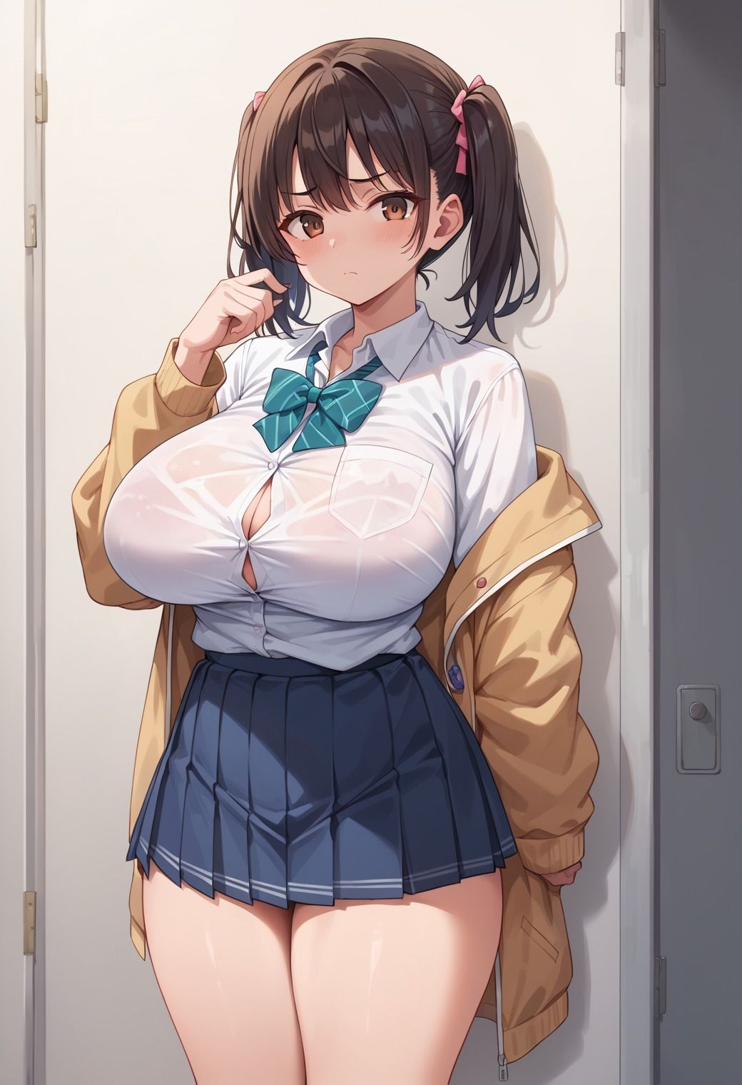生意気な爆乳妹を俺の巨根で孕ませる！ サンプル1ページ目