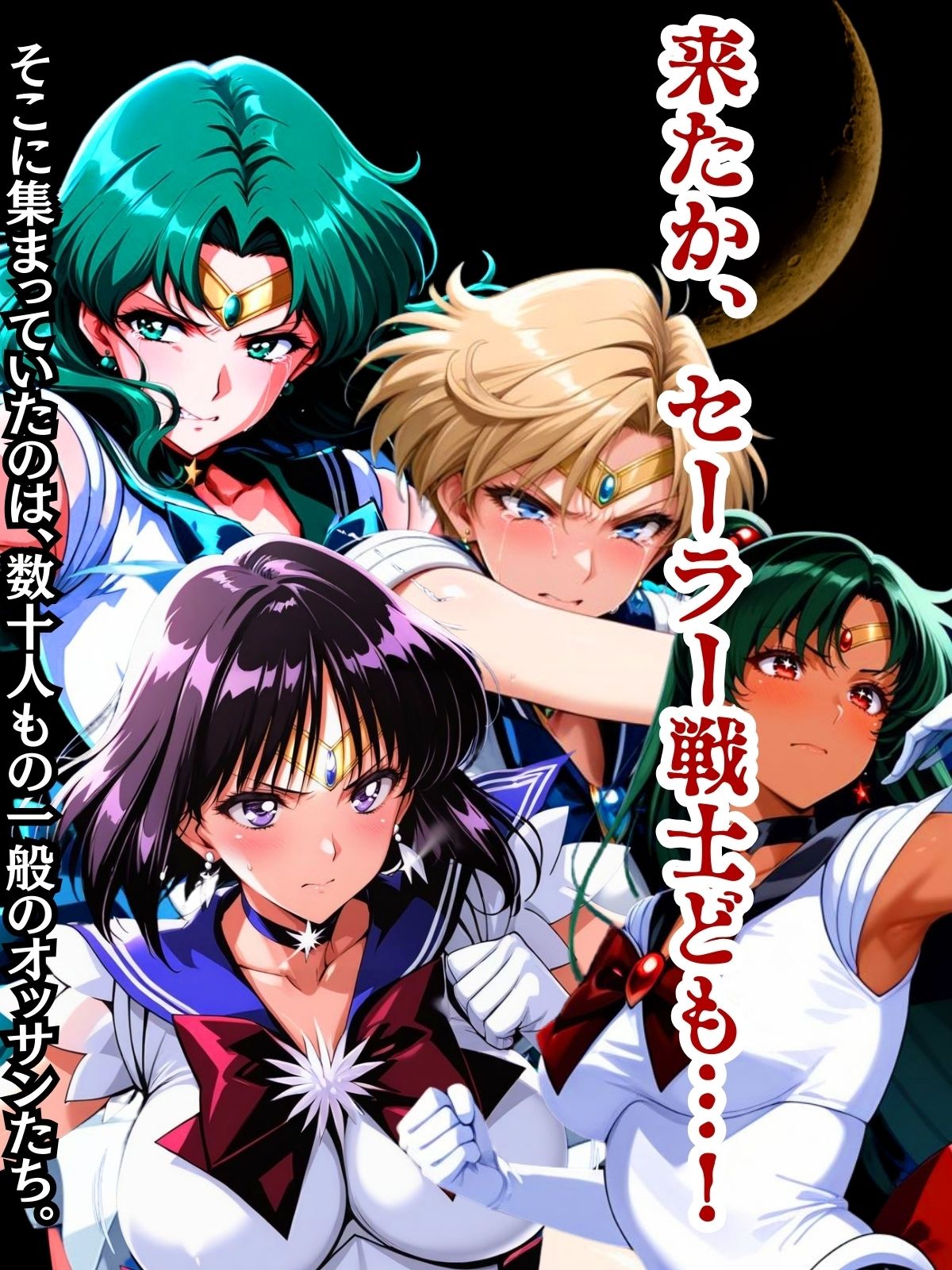 セーラー戦士おじに姦敗 バトルファック vol.2 サンプル2ページ目