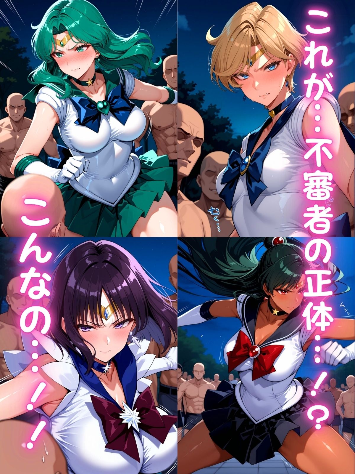 セーラー戦士おじに姦敗 バトルファック vol.2 サンプル3ページ目