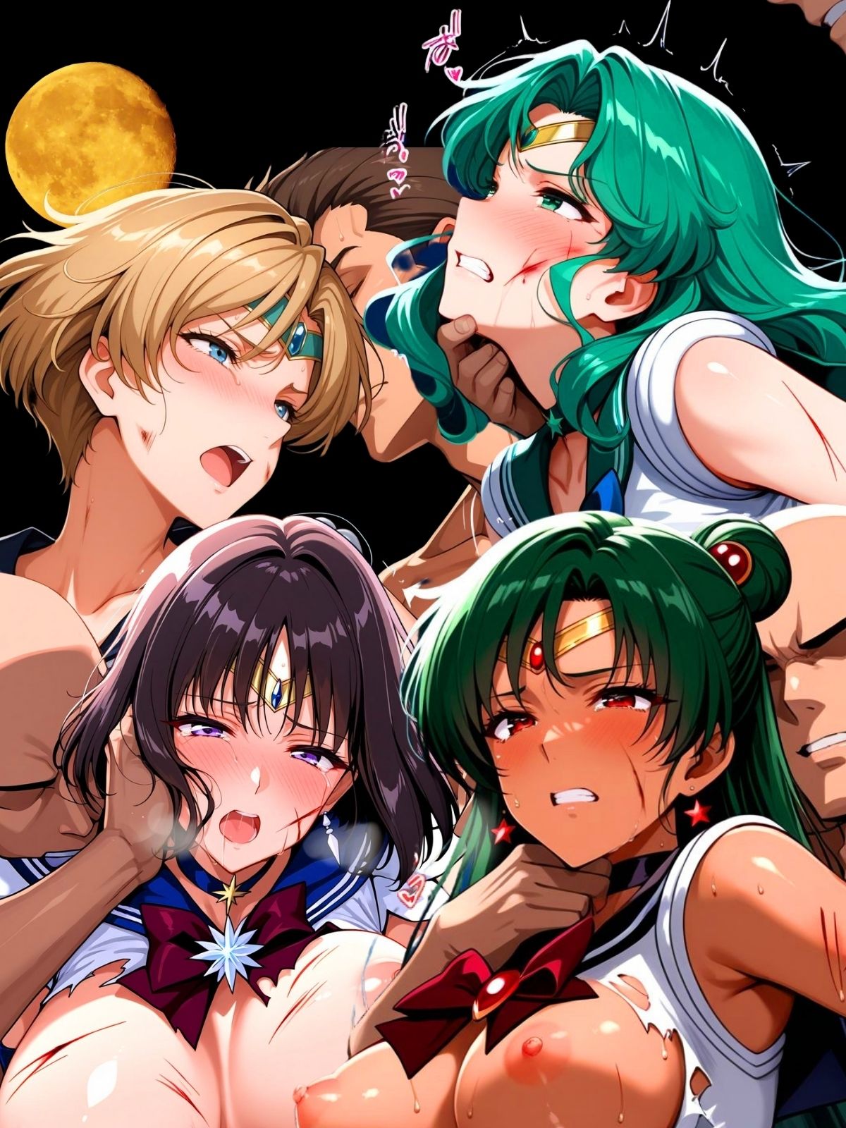 セーラー戦士おじに姦敗 バトルファック vol.2 サンプル10ページ目