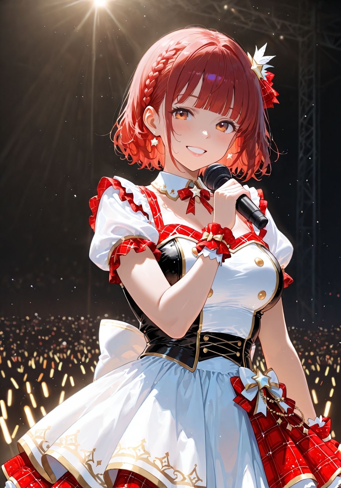 アイドルの反省会  〜どうすればもっと良くなるかな？〜 サンプル1ページ目