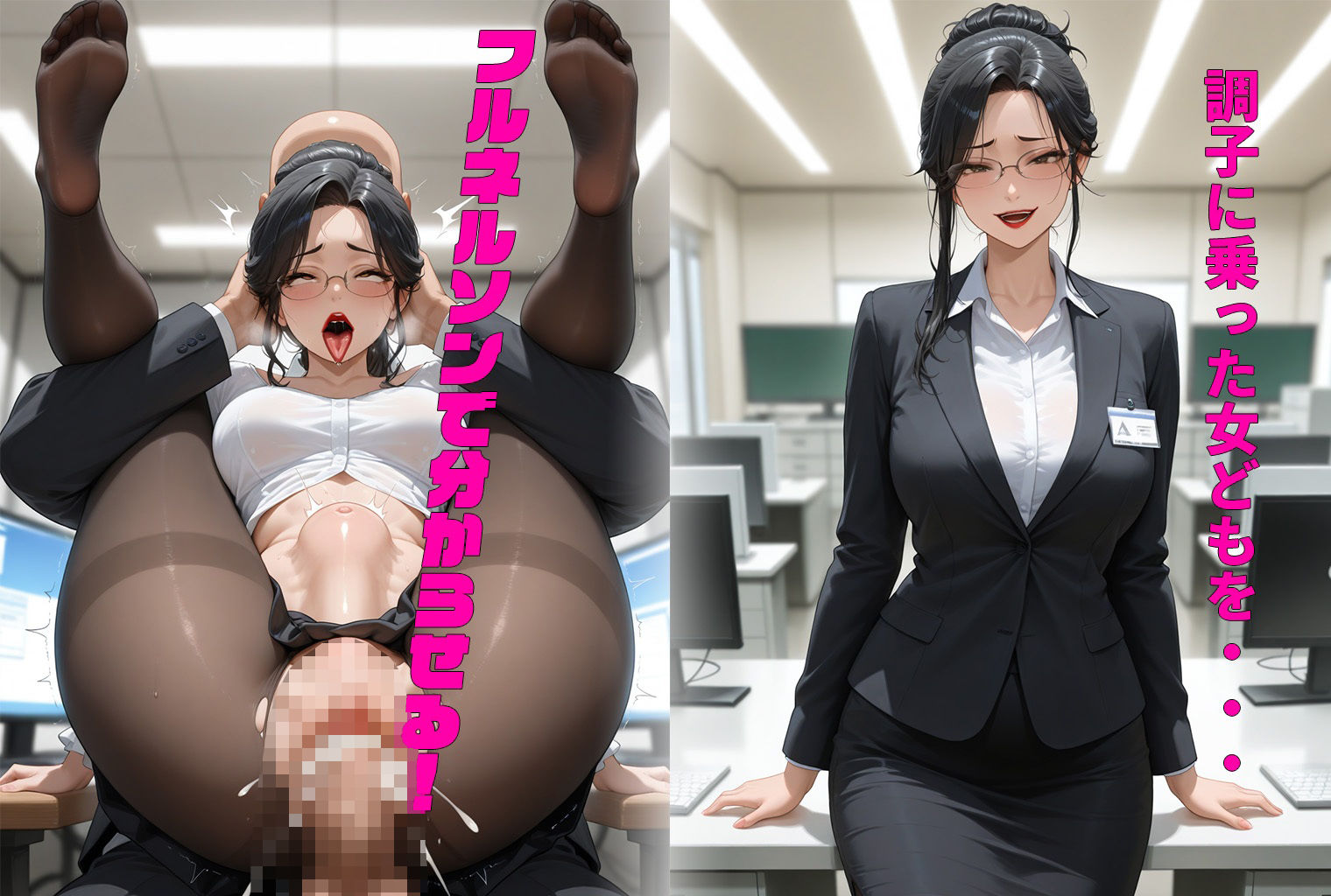 即堕ちフルネルソン サンプル2ページ目