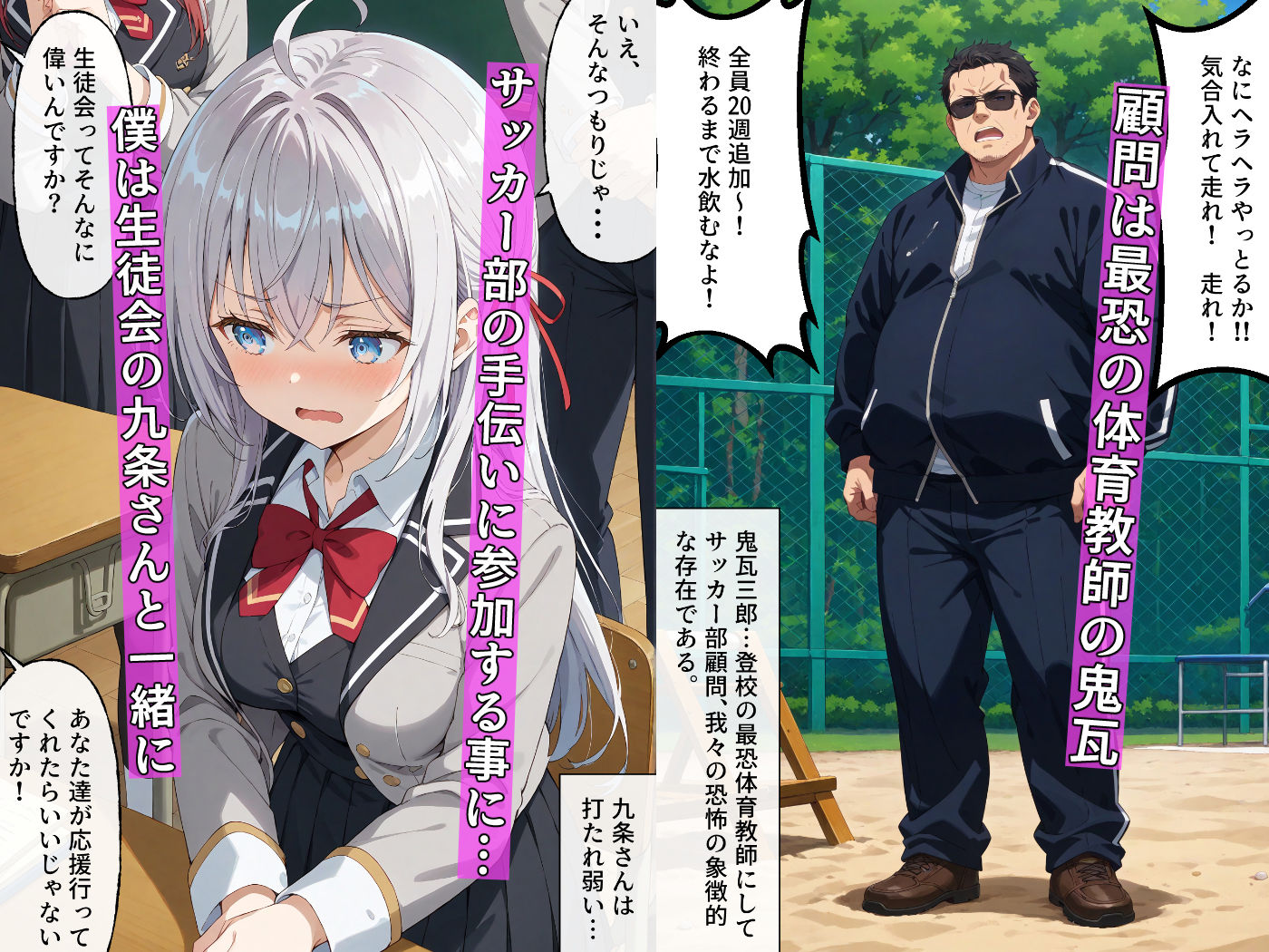 アー〇ャさん＆椎名〇昼ストーリー作品総集編 サンプル1ページ目