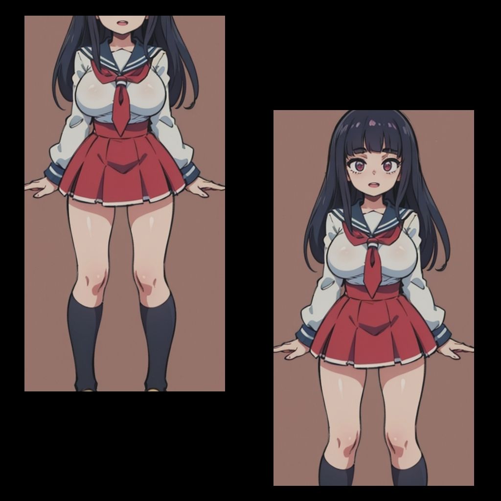 制服ガール サンプル2ページ目