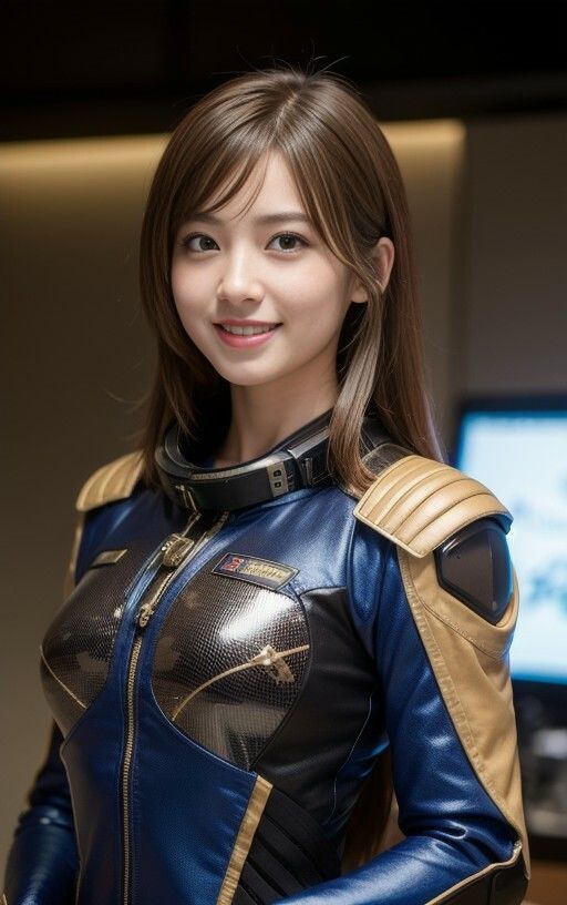AI photobook 宇宙服 サンプル4ページ目