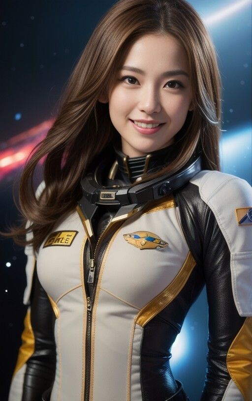 AI photobook 宇宙服 サンプル5ページ目