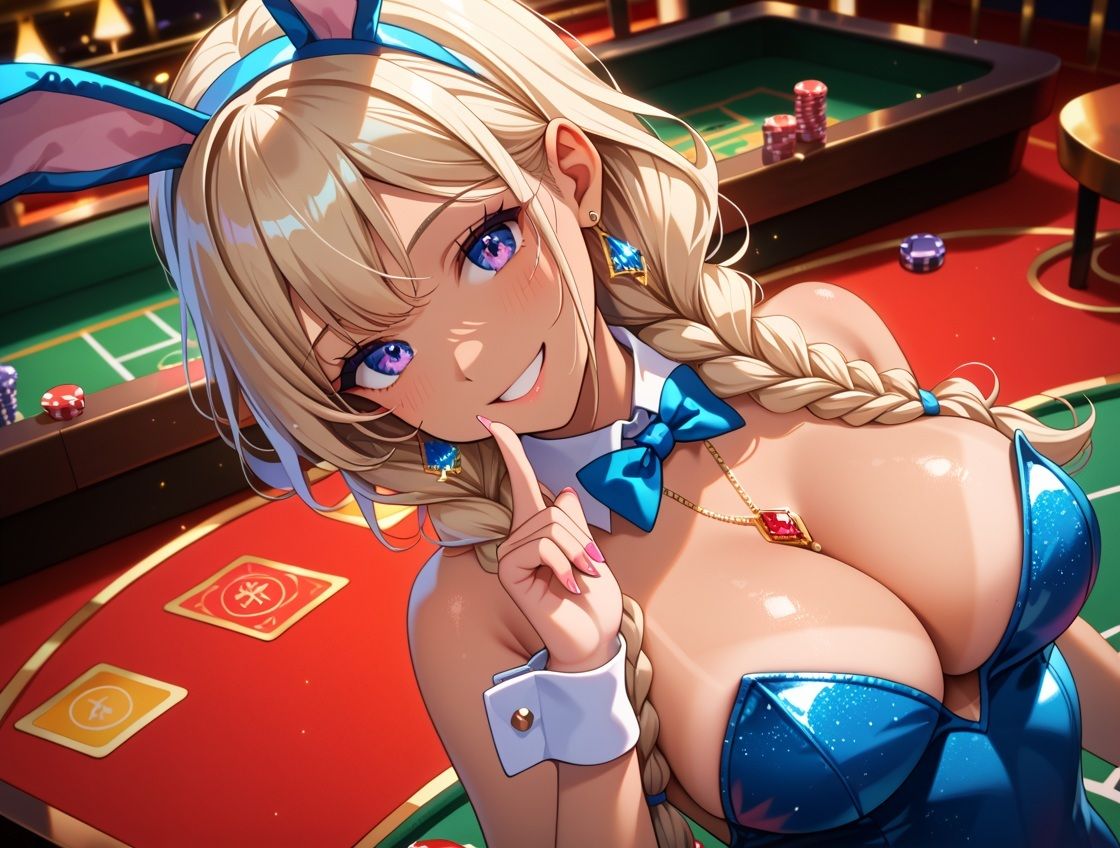 景品はバニーガールとのプレイ？バニーガールカジノ サンプル6ページ目
