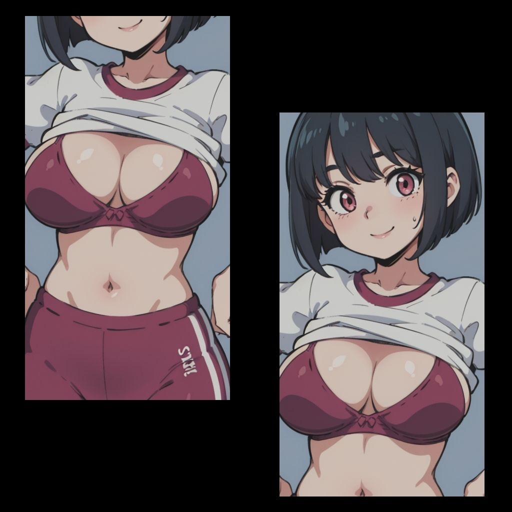 体操着ガール サンプル1ページ目