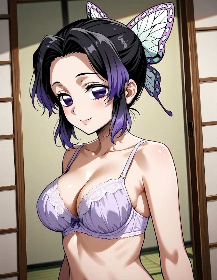 鬼滅〇刃 胡〇しのぶ サンプル1ページ目