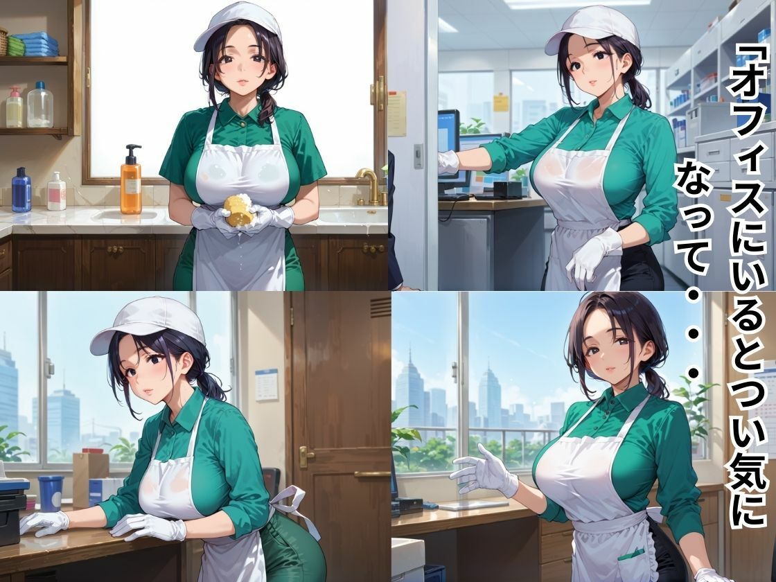 清掃担当パート主婦に何度も種付けした話 サンプル2ページ目