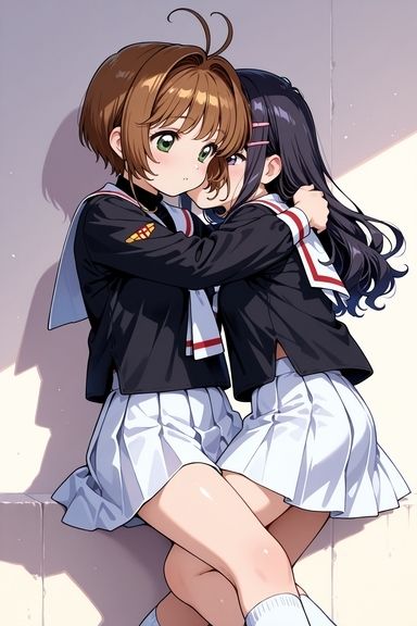 さ◯らと◯よの百合プレイ サンプル1ページ目