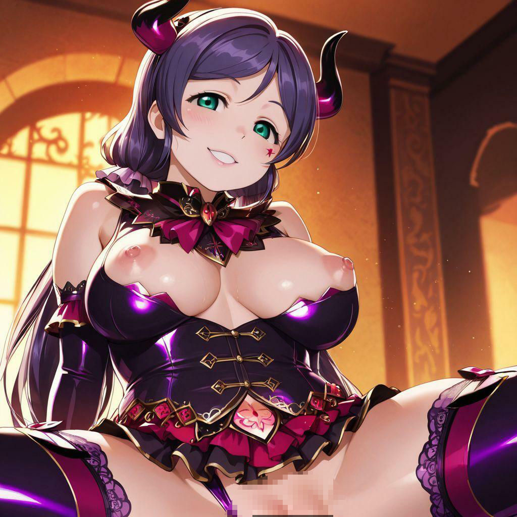 ラブ〇イブ！  東〇 希  悪堕ち快楽堕ち サンプル3ページ目