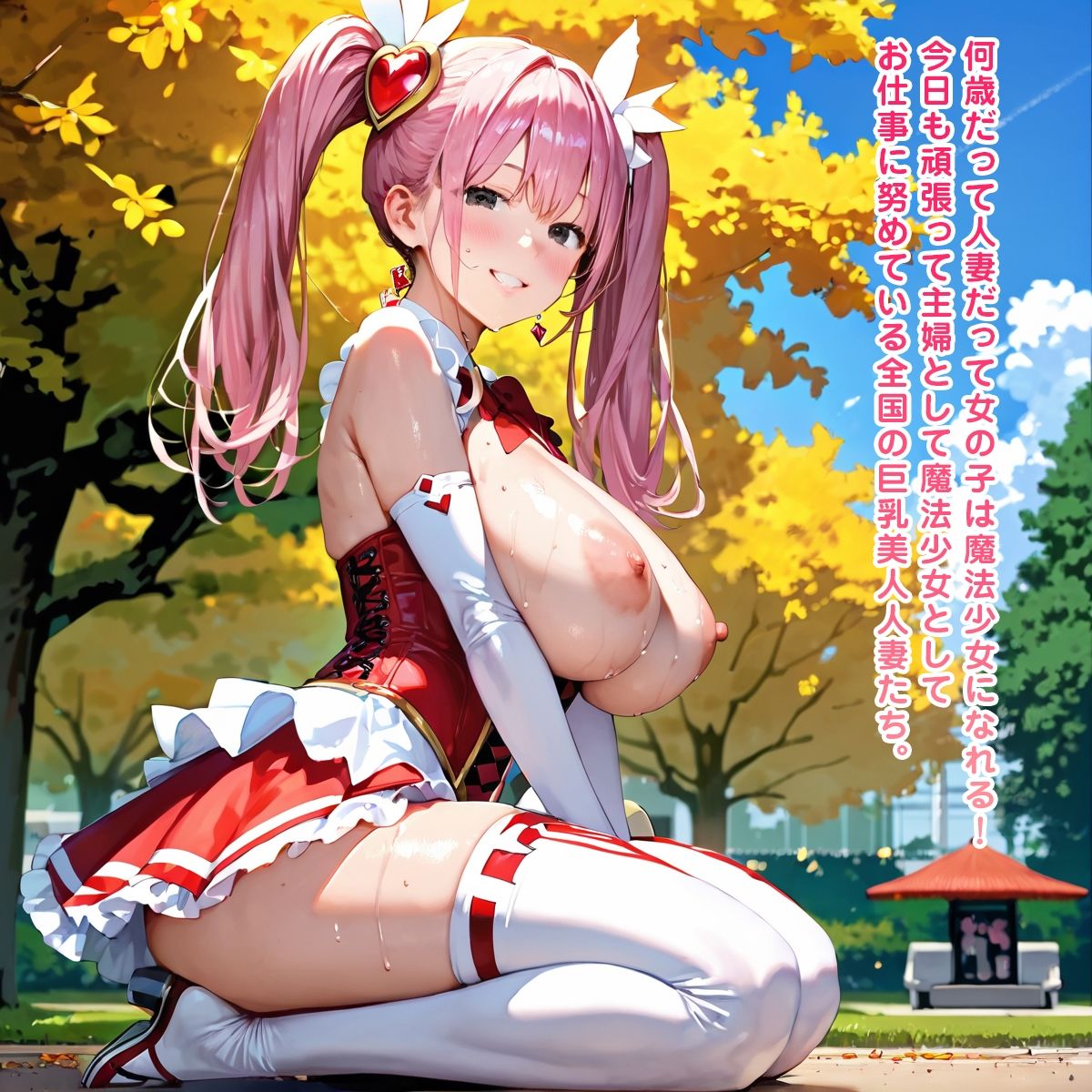 【たっぷり360枚】むちむち！人妻魔法少女が快楽落ち！ part4 サンプル1ページ目
