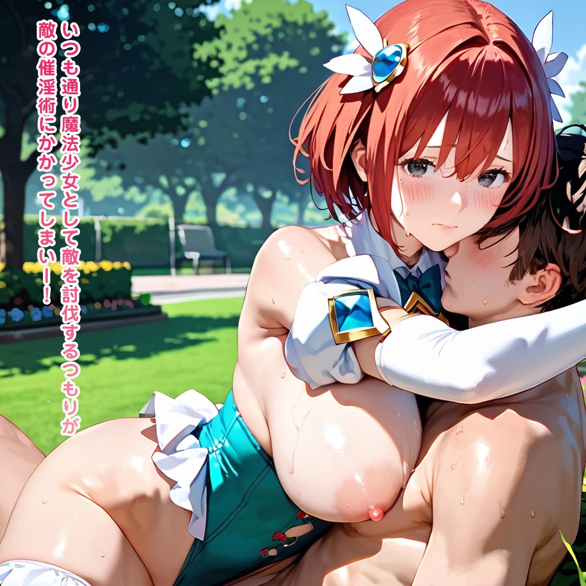 【たっぷり360枚】むちむち！人妻魔法少女が快楽落ち！ part4 サンプル2ページ目