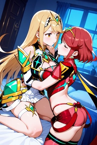 ホムヒカ百合プレイ サンプル1ページ目