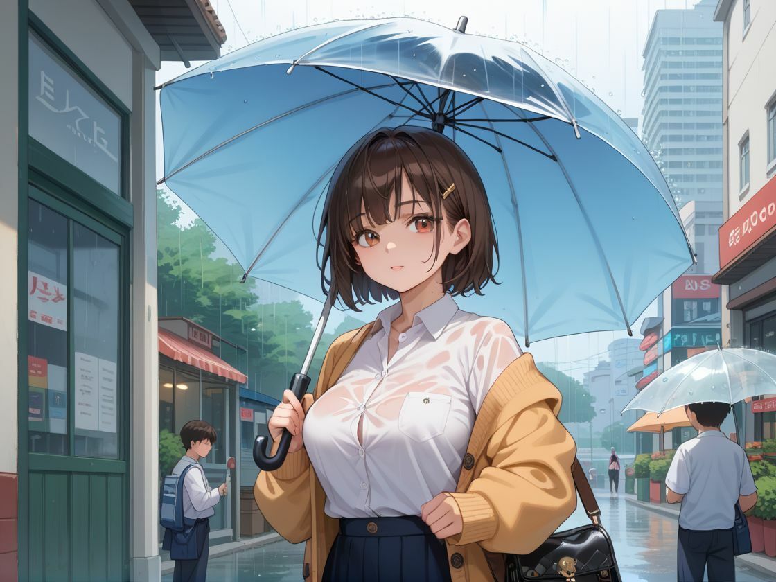 拾われ彼女の恩返し〜雨に濡れた美女を連れて帰ったらとんでもなくエロかった件〜 サンプル1ページ目