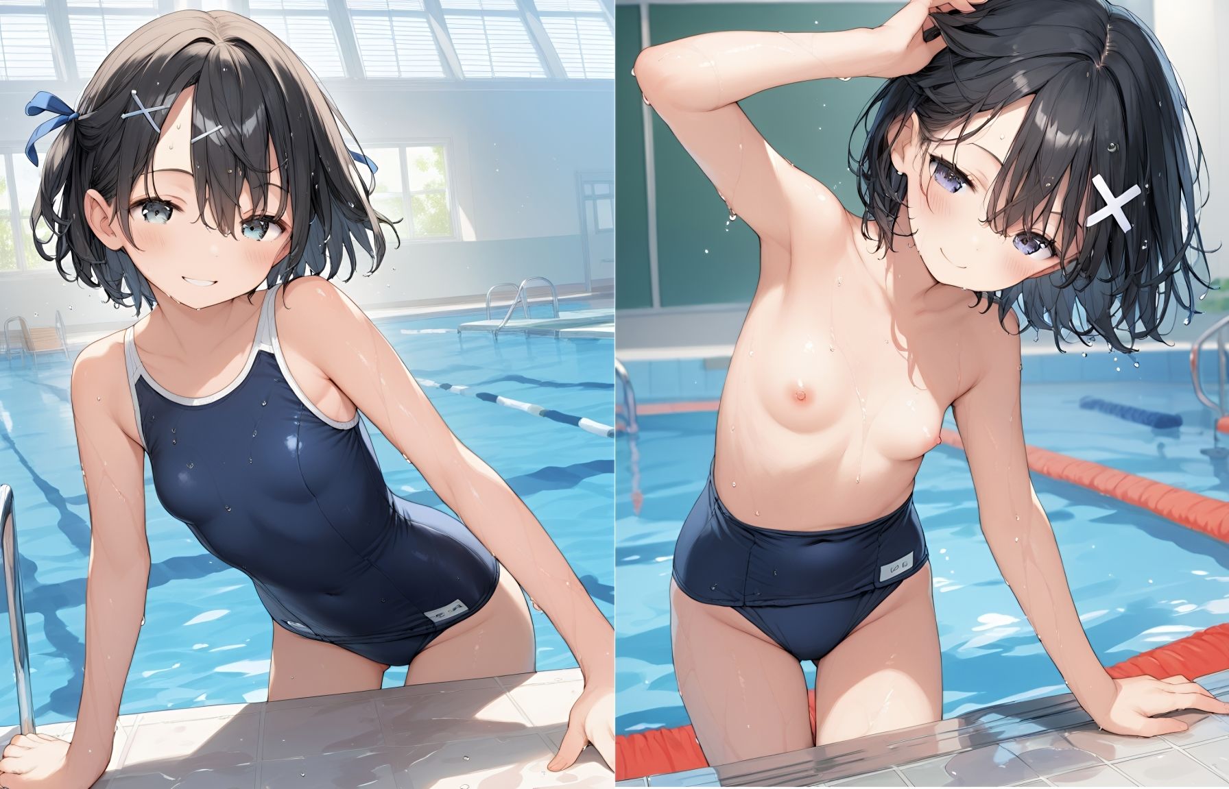 『黒髪ヒロインズ★青春の2コマ萌えエロ』コレクションvol.1【4K高画質】 サンプル6ページ目