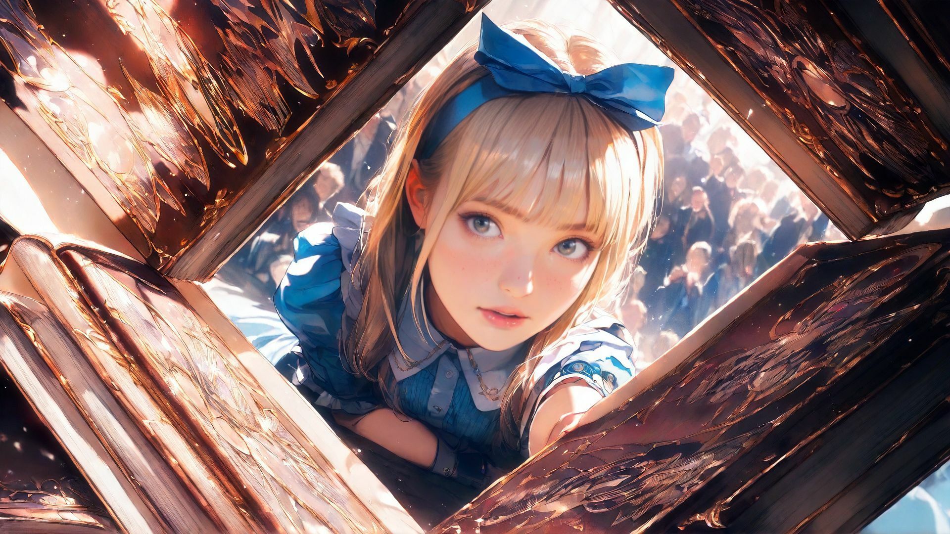 ALICE IN THE BOOKLAND -迷宮の国のアリス- サンプル3ページ目