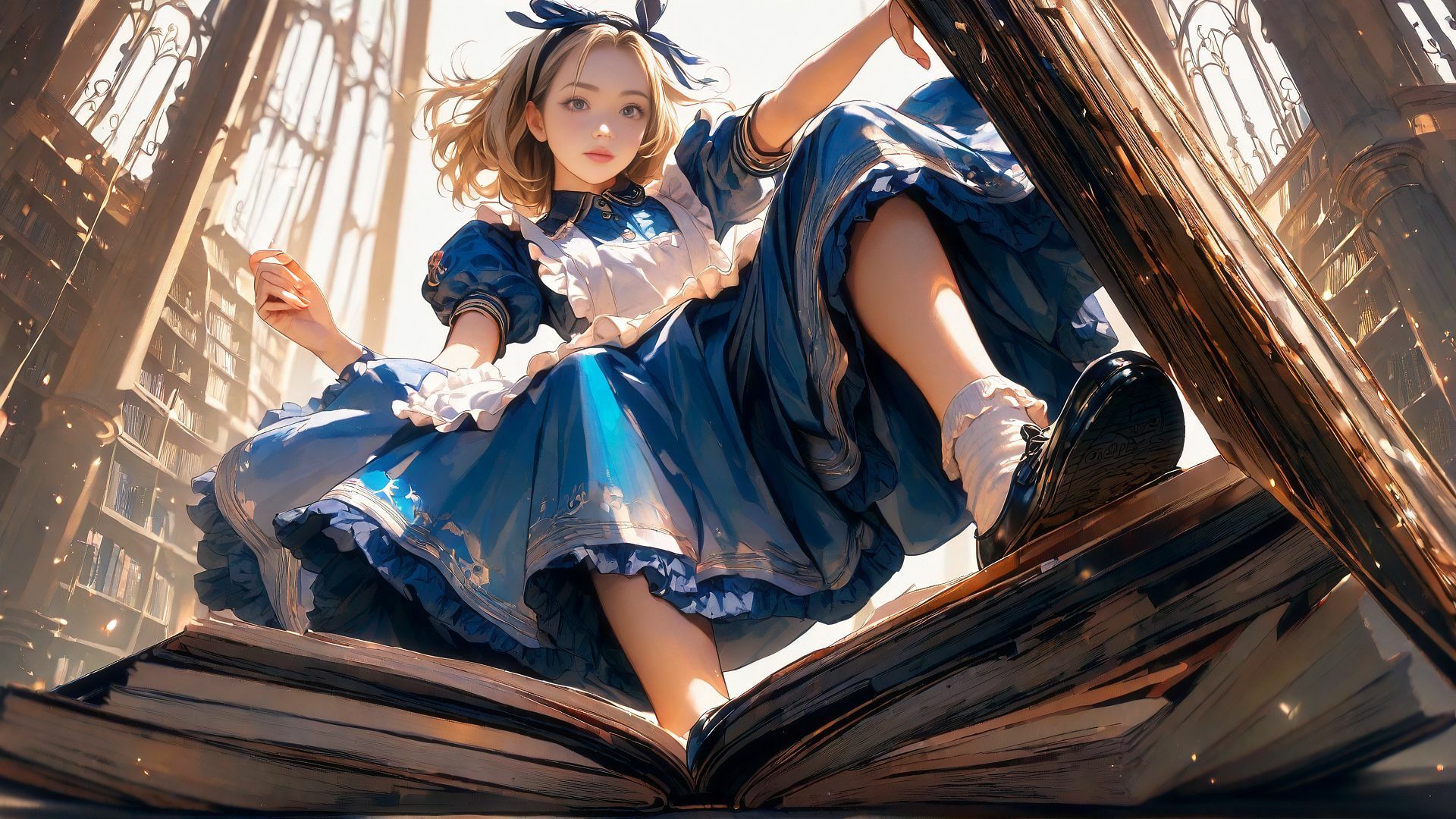 ALICE IN THE BOOKLAND -迷宮の国のアリス- サンプル7ページ目