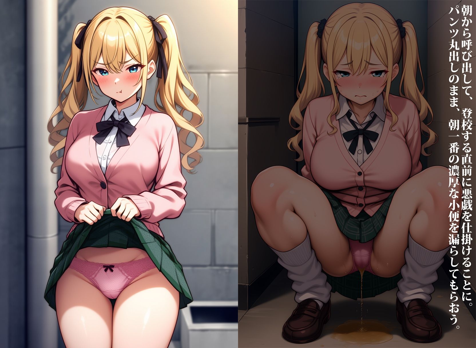 生意気ギャルが言いなりになるまで、失禁屈服させた件 サンプル3ページ目