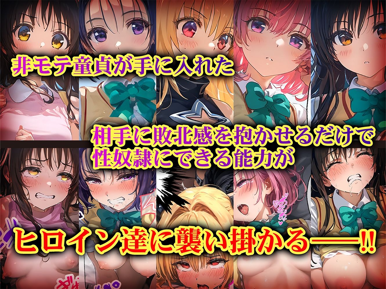 負けたら即性支配〜可哀そうなほどヤられたヒロインたち〜ToL●VEる編 サンプル1ページ目