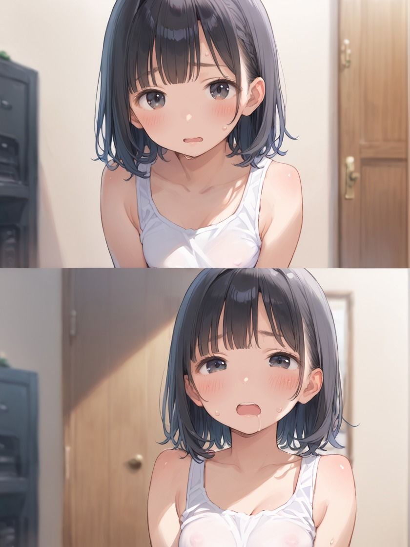 妹の友達に種付け  ビンビン乳首をこねくり回してみた サンプル1ページ目