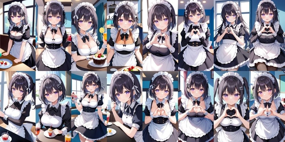 ご奉仕メイド喫茶ー清楚編ー【500枚】 サンプル1ページ目