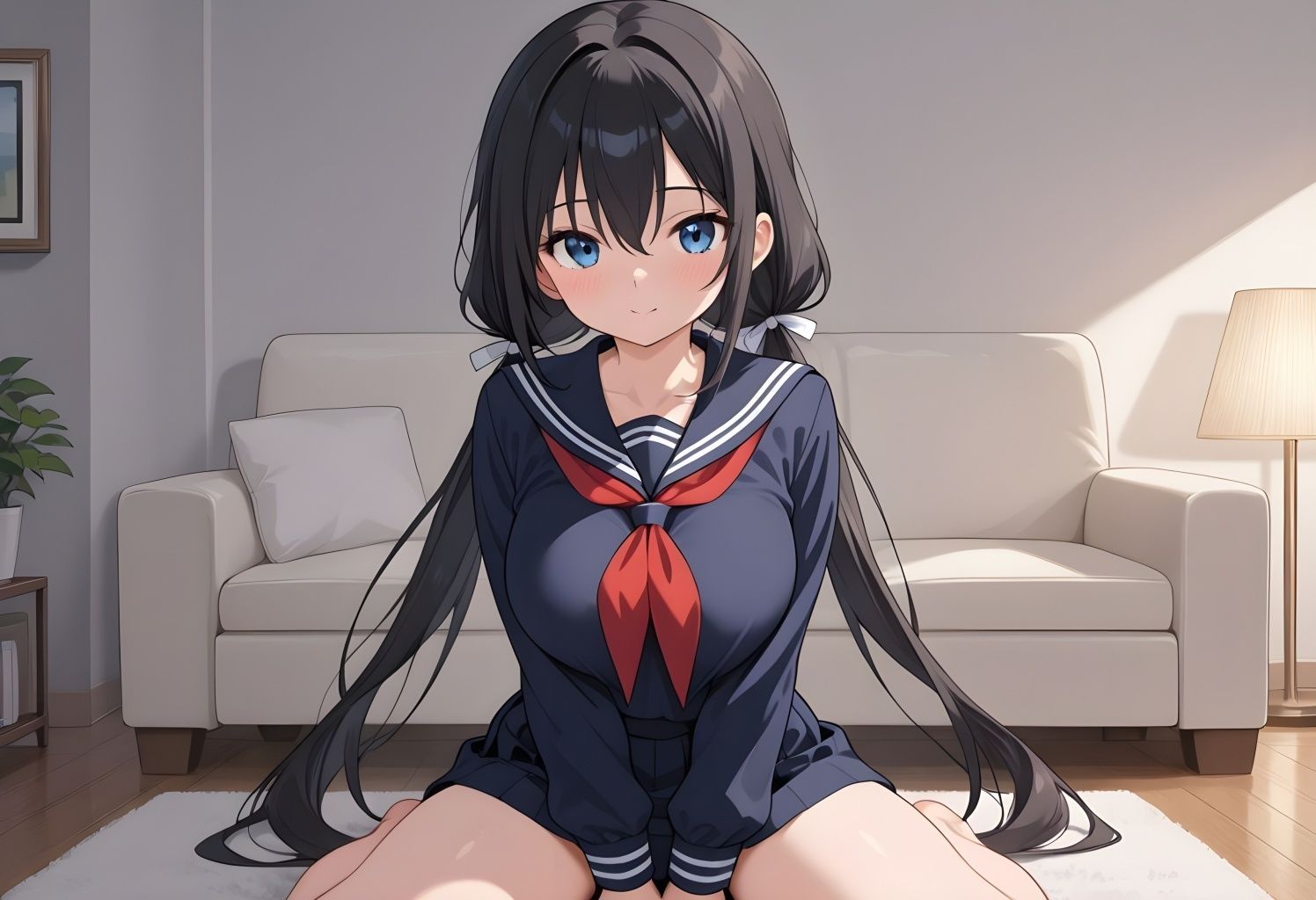 妹のおっぱいで兄の理性崩壊？ サンプル1ページ目