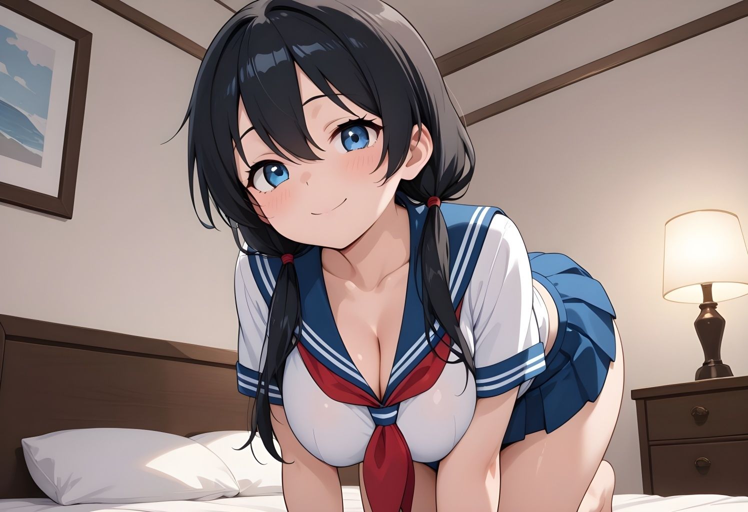 妹のおっぱいで兄の理性崩壊？ サンプル2ページ目