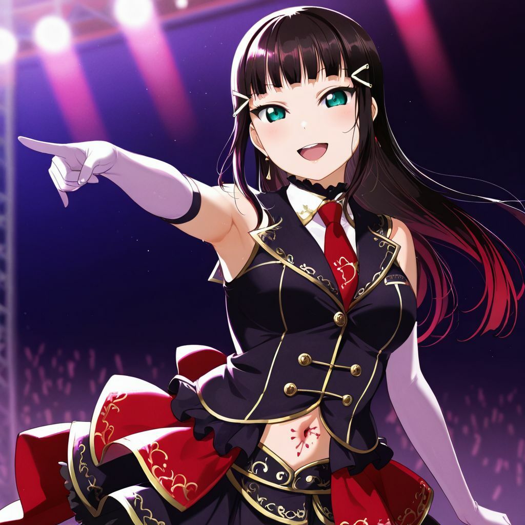 ラブ〇イブ！  黒〇  ダイヤ  悪堕ち快楽堕ち サンプル2ページ目