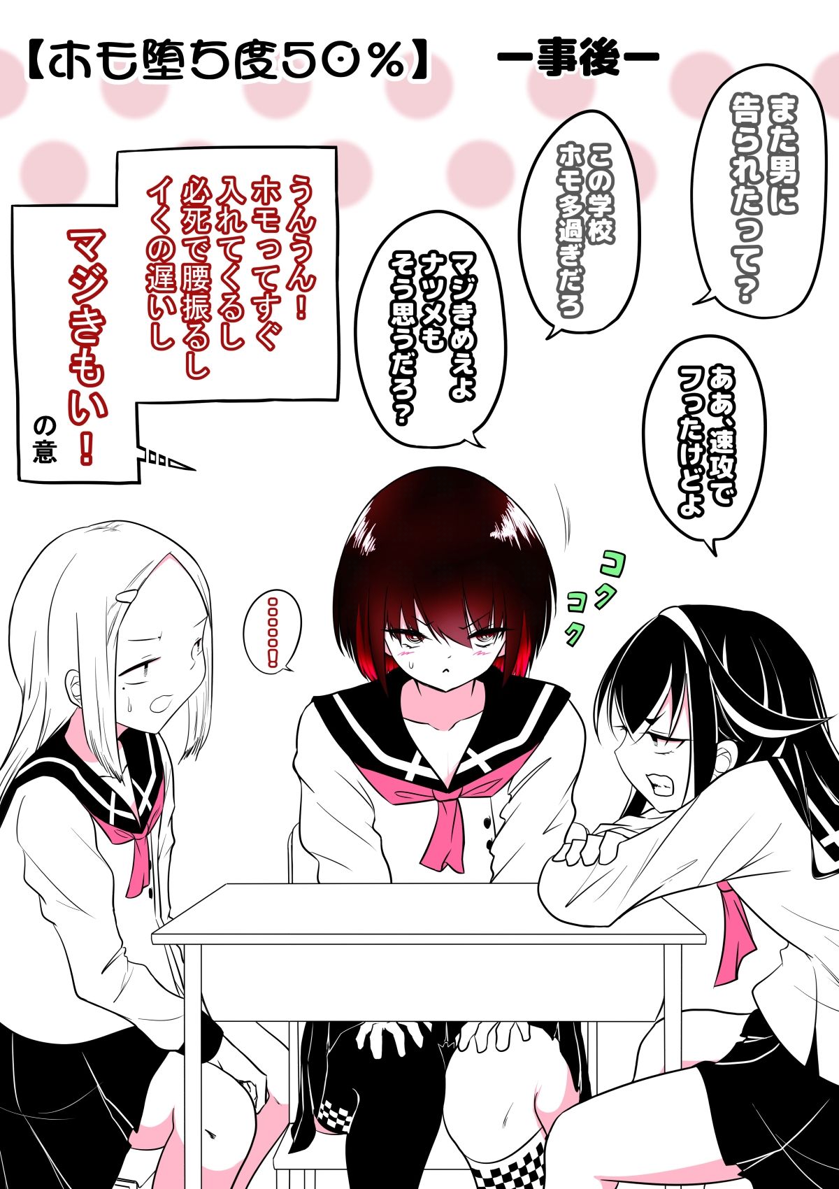 ノンケ女装子がホモ堕ちするまで3 サンプル8ページ目