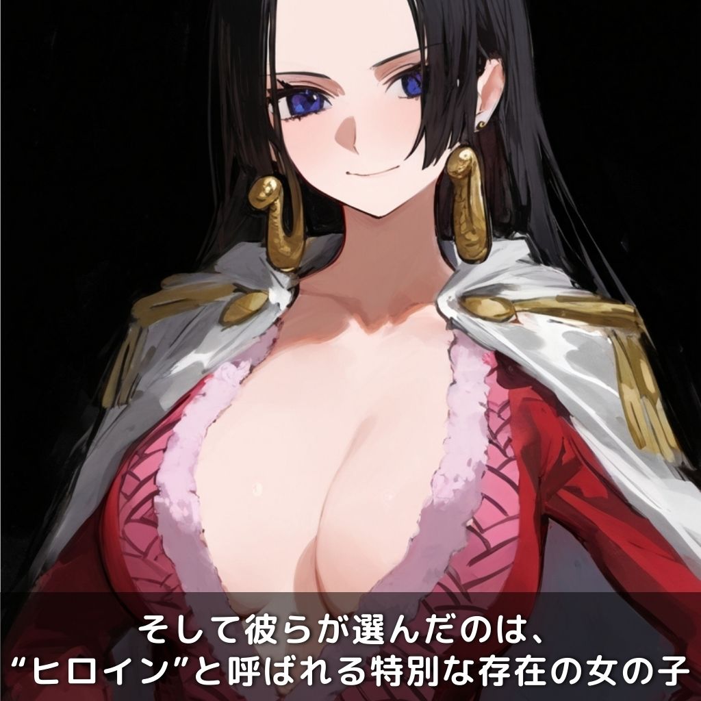 快楽生命体の触手で某海賊団の女帝ヒロインがイッてもイッてもオマンコを無限にグボグボほじくられ壊れるまでイカされるお話【ONEPIECE/ハンコック編】コスプレエッチ収録版＆セリフ無しVer収録 サンプル2ページ目