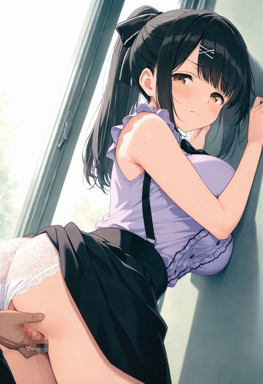 性処理にちょうどいい地雷系少女に種付け！ サンプル1ページ目