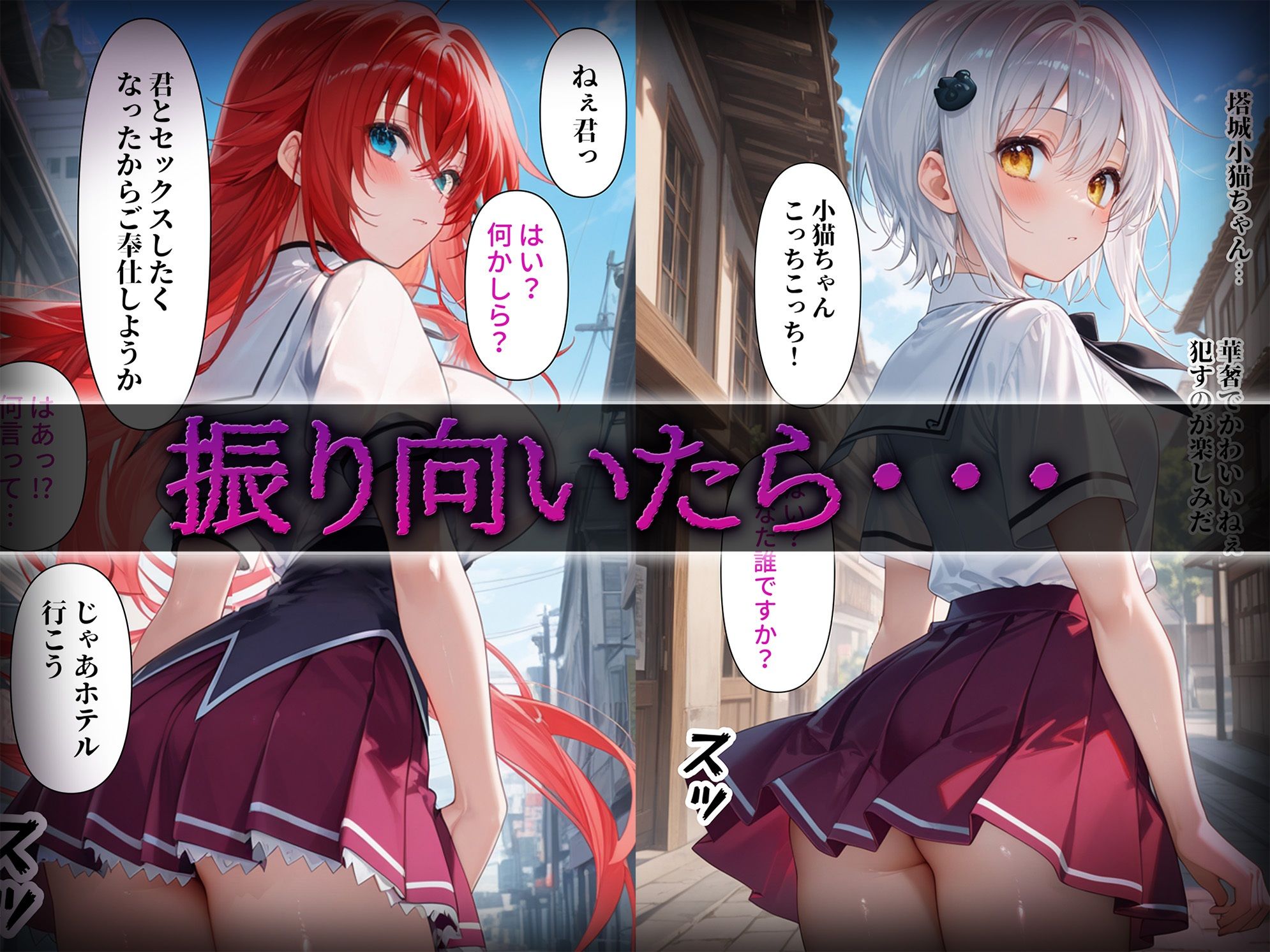 洗脳師  ハイスクールD×D編（セリフあり） サンプル1ページ目