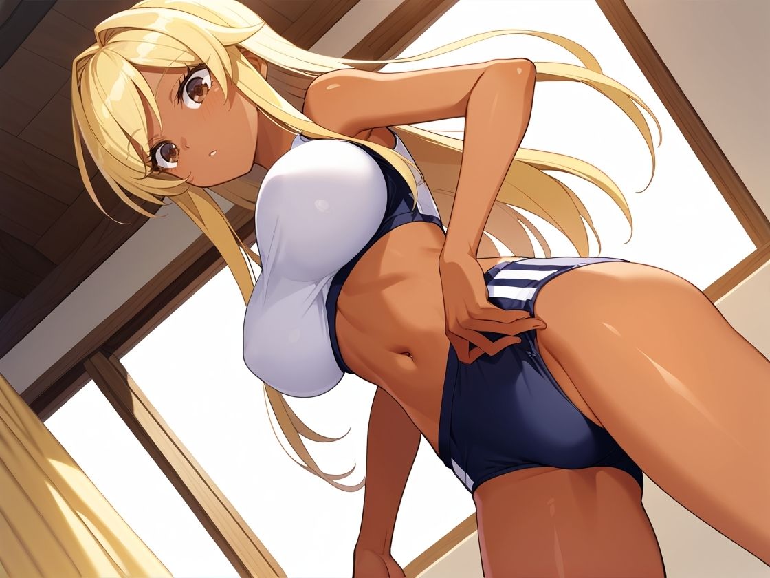 陸上部の爆乳ギャルと練習後に汗だくセックスしました サンプル2ページ目